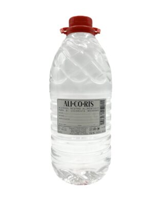 Alcohol alimentario para hacer licores. 96% Vol. ALc. 2 Litros.